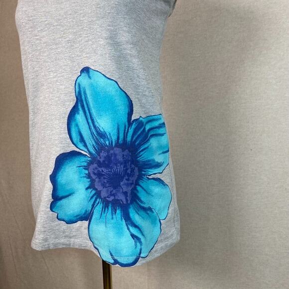 Vintage Rue 21 Womens Tube Top Size XL Preppy Flower Y2K Long 90s Strapless - Picture 2 of 9